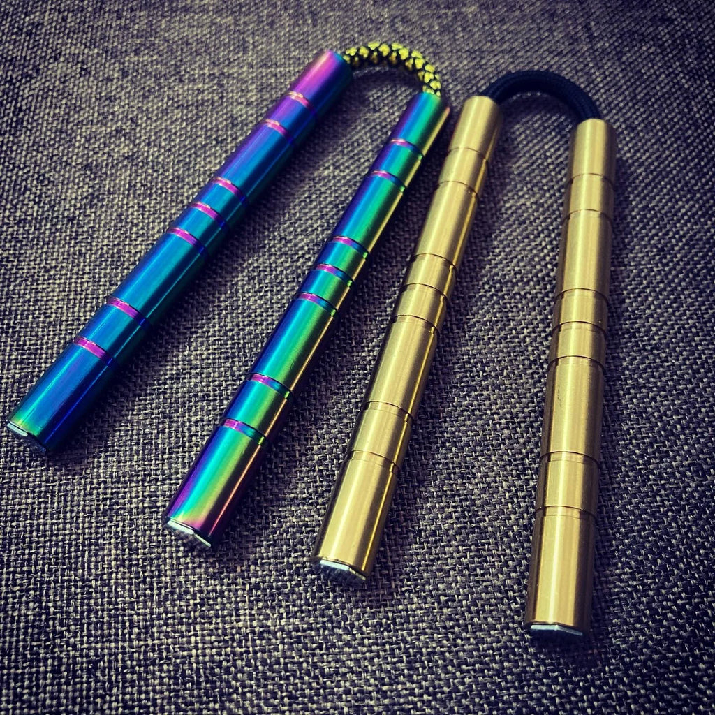 MINI Pocket Stainess Steel Anti-stress Nunchuck Fidget Toys Outdoor EDC Portable Tools Dropshipping