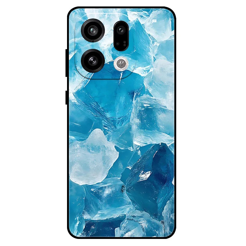 For Oppo Find X9 Find X9 Pro Case Marble Soft Matte Silicone Back Cover For Oppo Find X9 Pro Full Phone Shell FindX9 X9PRO
