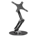 UPERFECT VESA Monitor Desk Mount Single Monitor Stands Freestanding Fits 12'' to 22'' Computer Screen with Height Adjustable