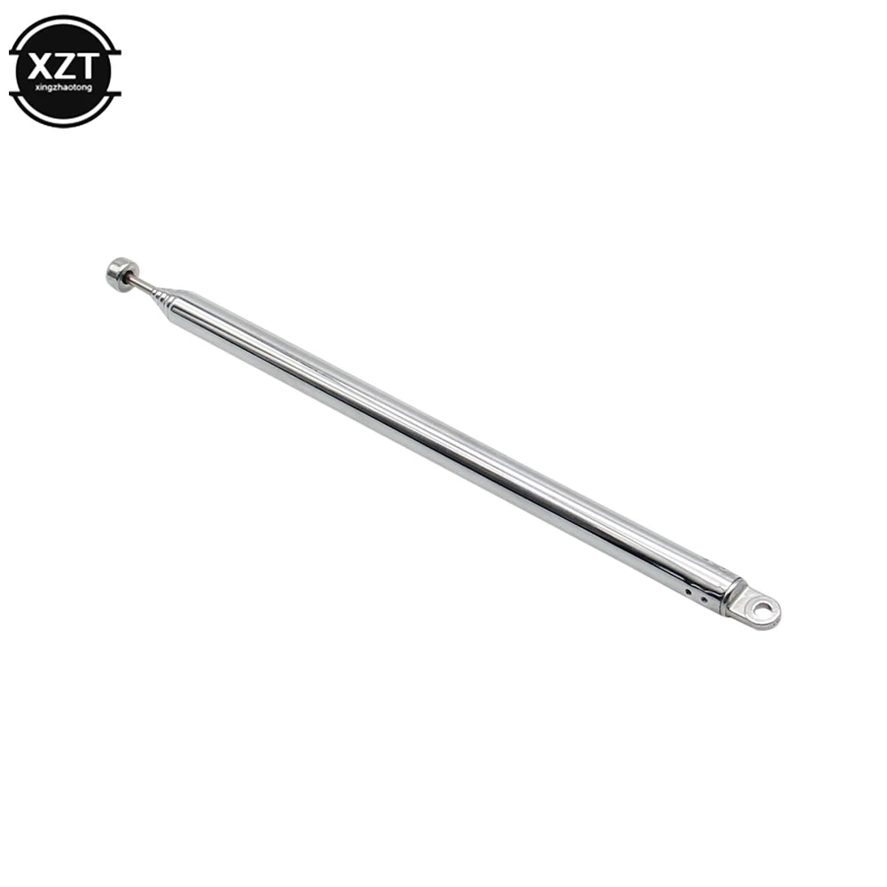 7 Section Replacement Telescopic Aerial Antenna TV Radio DAB AM/FM Universal Telescopic Aerial Antenna length 740mm