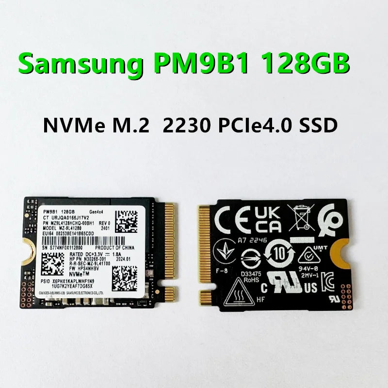 OEM Samsung M.2 2230 SSD PM991a 256GB PCIe 3.0 NVME&PM991 128GB &PM9B1 128GB 256G&BM9C1 512gb PCIe4.0/WD SN740 1TB&M.2 2242 SSD