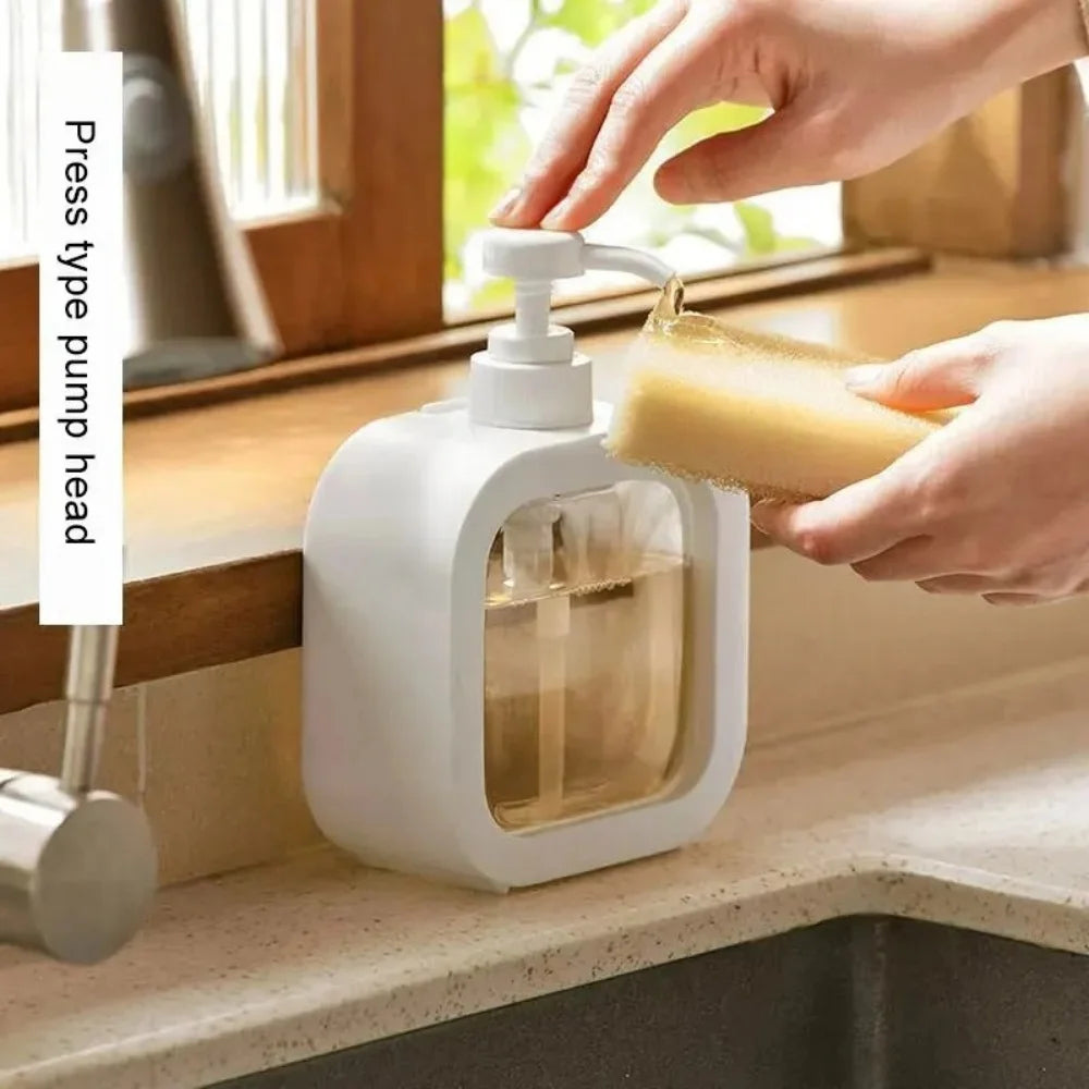 1pcs Large Capacity Soap Dispenser 300/500ml Travel Soap Dispenser Laundry Detergent Dispensing Bottle For Packaging & Storage