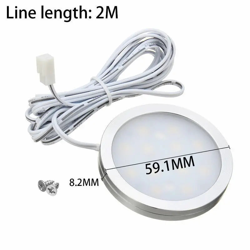 4PCS LED 12v Camping Car Ceiling Lamp RV Reading Lamp Boat Camper Trailer RV Interior  Lamp Car Interior Lights For Car Home