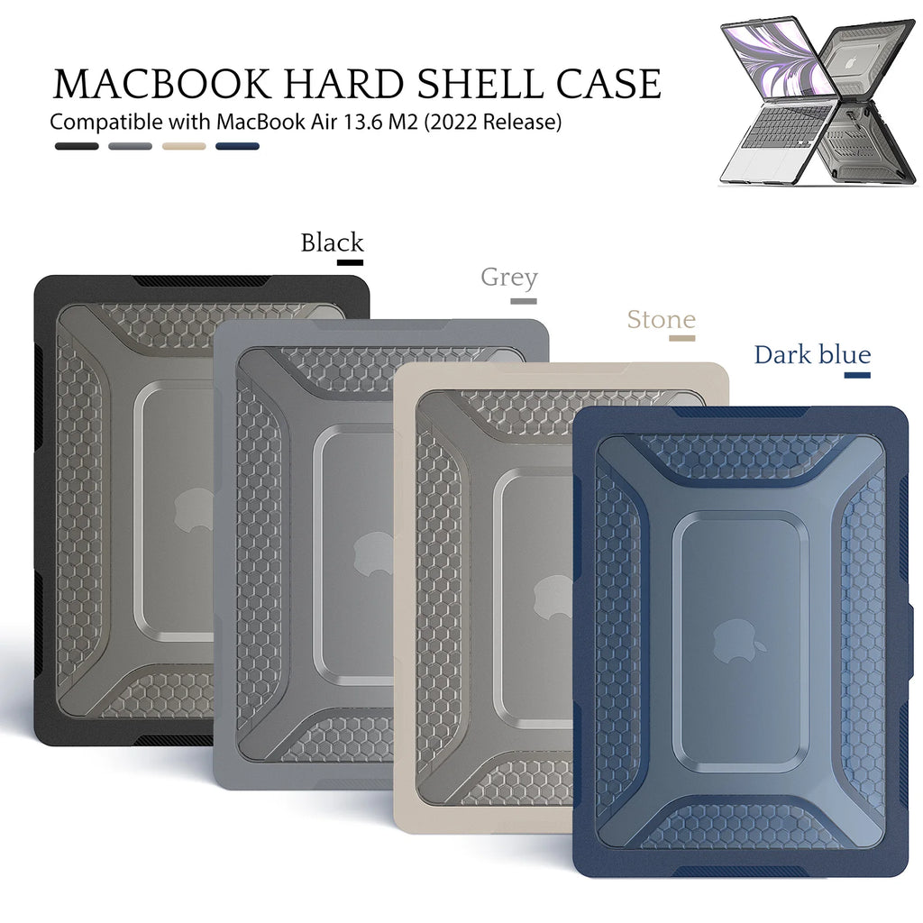 2023 New Laptop Case A2779 For Macbook Air M2 13.6 Inch Pro 14 Case M1 Chip Pro 13 16 Shockproof Protective Cover High Quality