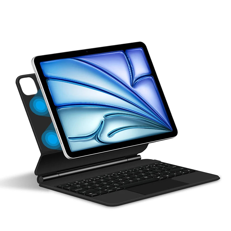 Magic Keyboard for iPad Air 6 7 8 11 13 Inch Case 2026 2025 iPad Pro 11" 13" Funda iPad A16 11th 10th Generation Pro 12.9 Cover