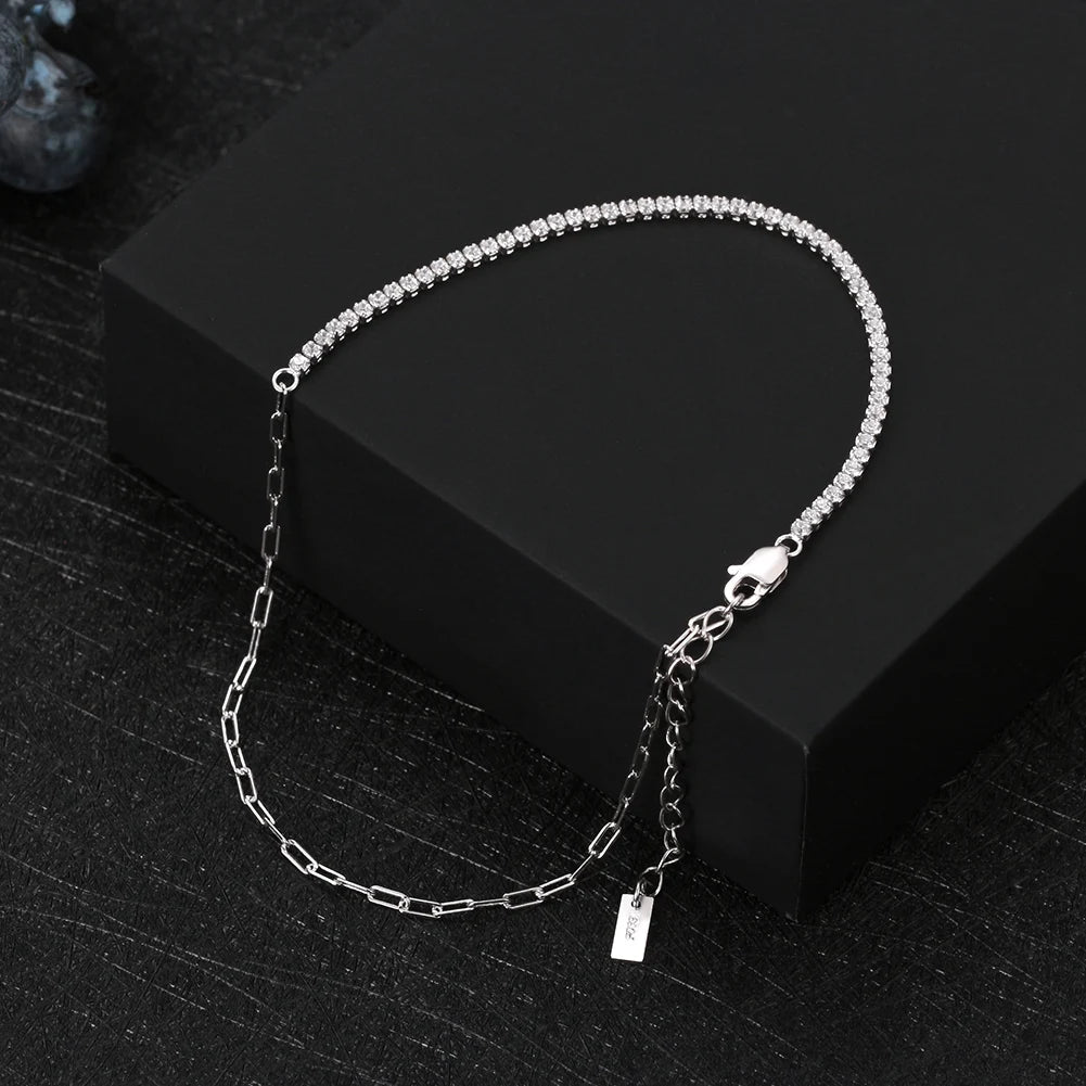 ORSA JEWELS 925 Sterling Silver 1.0mm Snake Chain Anklet for Women Fashion Summer Beach Foot Bracelet Anklets Jewelry SA23