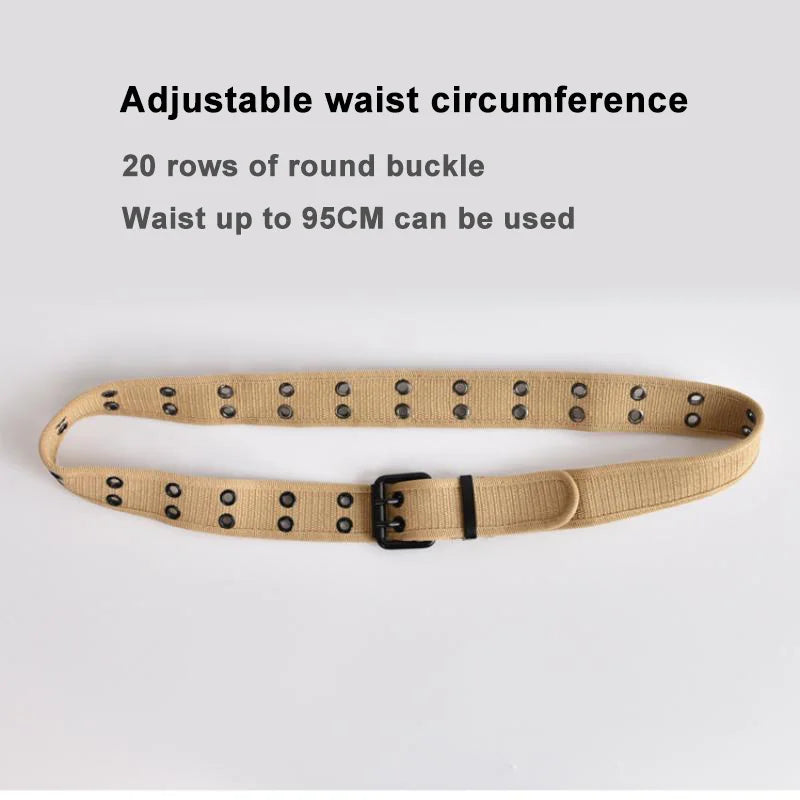 Men Belts Army Military Canvas Nylon Webbing Tactical Belt Fashion Casual Designer Unisex Belts High Quality Sports Strap