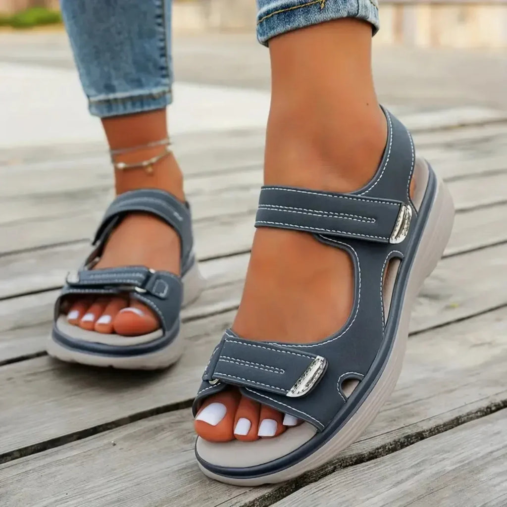 Summer Sandals Fashion Durable Sandals Ladies2025 New Travel Women Shoes Outdoor Beach Slippers Lightweight Platform Sandals