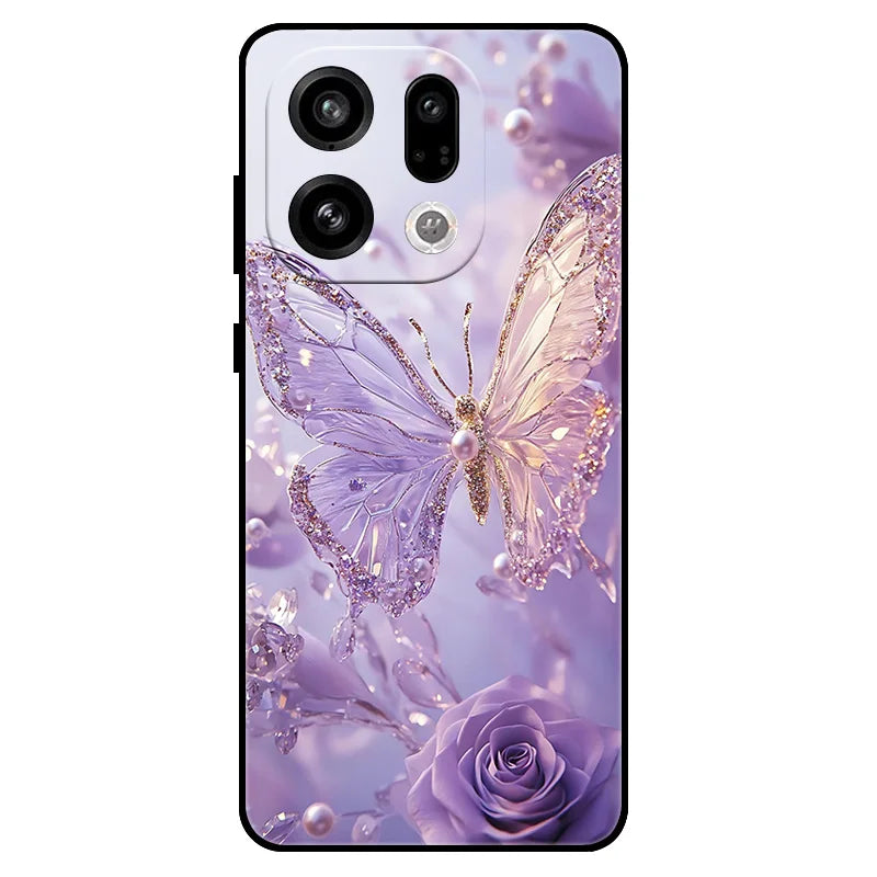 For Oppo Find X9 Find X9 Pro Case Marble Soft Matte Silicone Back Cover For Oppo Find X9 Pro Full Phone Shell FindX9 X9PRO