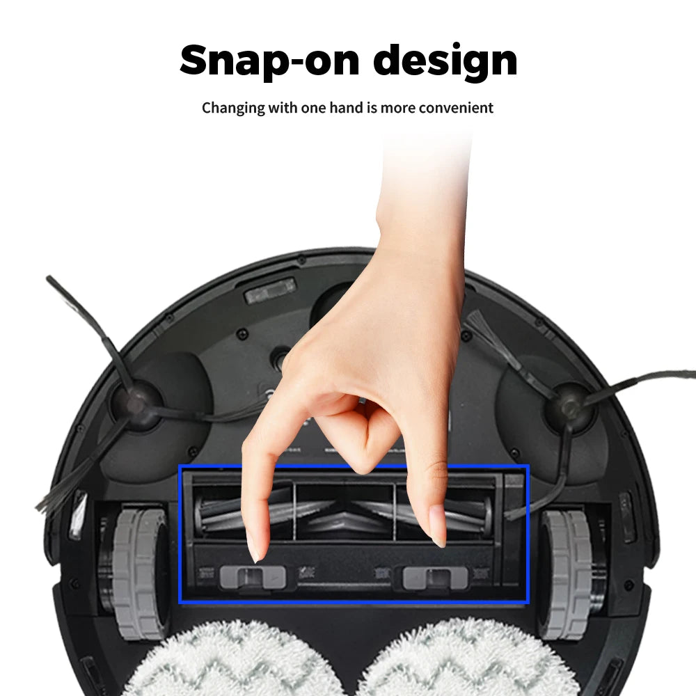 For T10 X1 Main Brush Cover For Ecovacs DEEBOT T10 OMNI/TURBO/MAX,X1 OMNI/TURBO/MAX/ X1S PRO,T20/PRO/MAX/PRO PLUS Vaccum Cleaner
