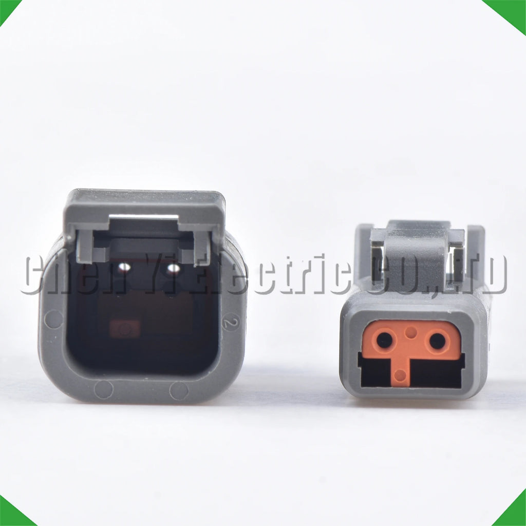 2 Pin male female Automotive waterproof connector Sealed Wire Harness Plug For Deutsch DTM DTM06-2S DTM04-2P with 15cm wires