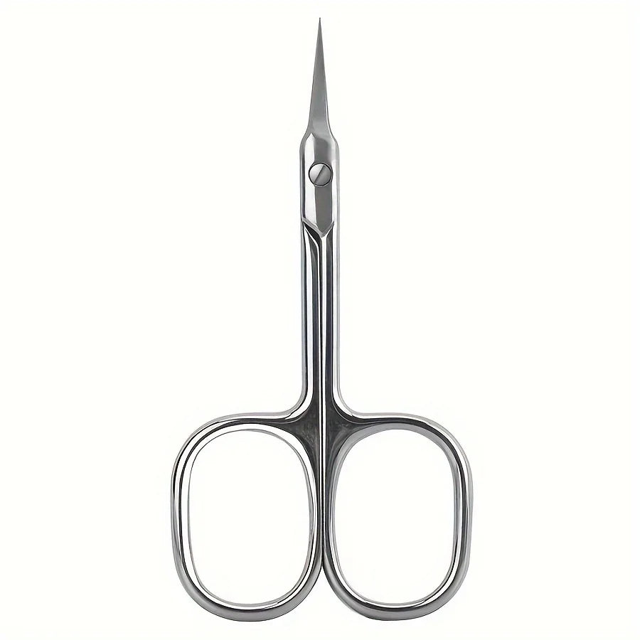 Dead Skin Remover Stainless Steel Curved Tip Thin Blade Cuticle Scissors Nail Clippers Trimmer Manicure Tools Eyebrow Tools