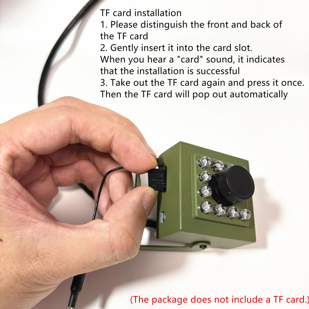 Green Wifi Bird Box Camera Audio 1920P 1080P IR CUT Night Vision RTSP FTP Mini IP IPC Pet Nest Bird Watching 2.8mm lens Camhi