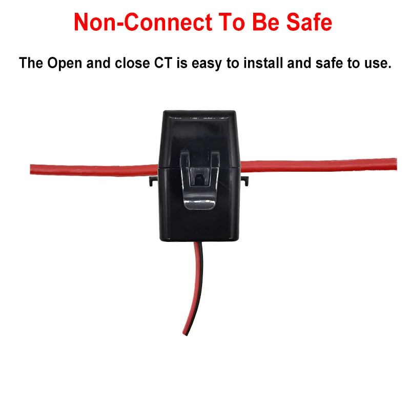 Smart Life ZigBee Energy Monitor, 1, 2 Channel Bidirectional with Current Sensor, App Monitor Power, AC100- 240V Need Gateway