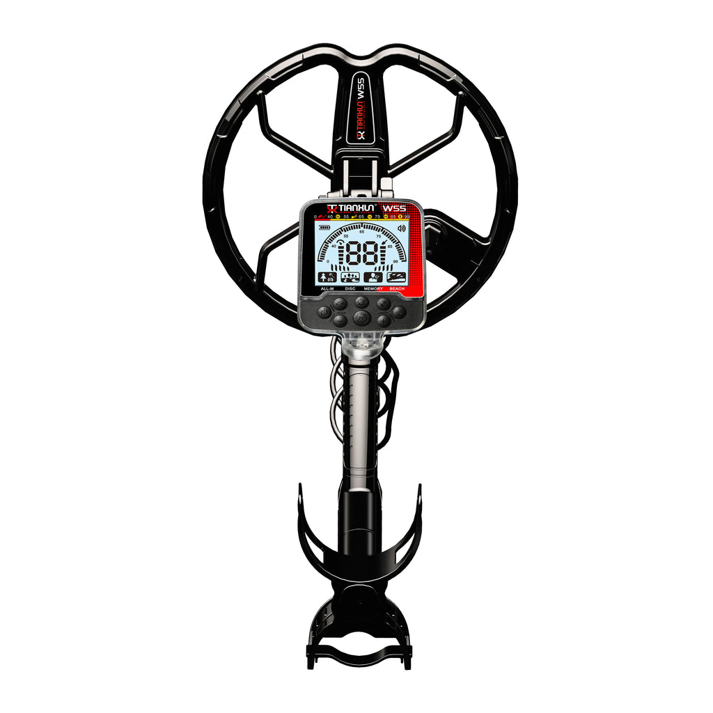 Professional IP68 Fully Waterproof Metal Detector Underground Gold Finder Rechargeable Metal Detector for Treasure Hunting