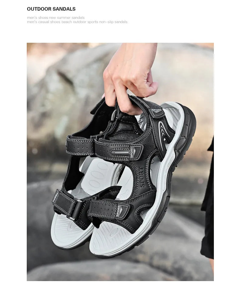 Summer Men‘s Sandals Casual Comfortable Sandals 2025 New Designer Sneakers Lightweight Outdoor Wear Beach Sandals Men's Shoes