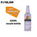 Fcolor 100ml DTF Remover Direct to DTF Transfer Film Printing Pattern Rapid Remover Adhesive Remover